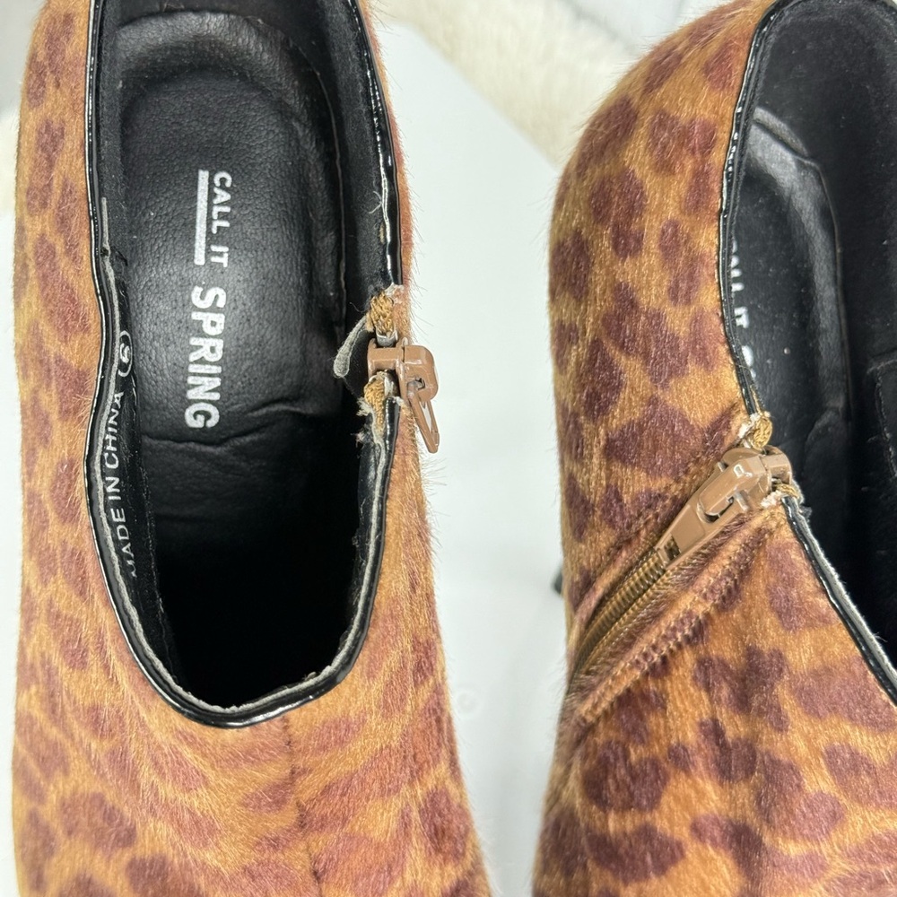 Call It Spring Brown Leopard Heels - Picture 4 of 11